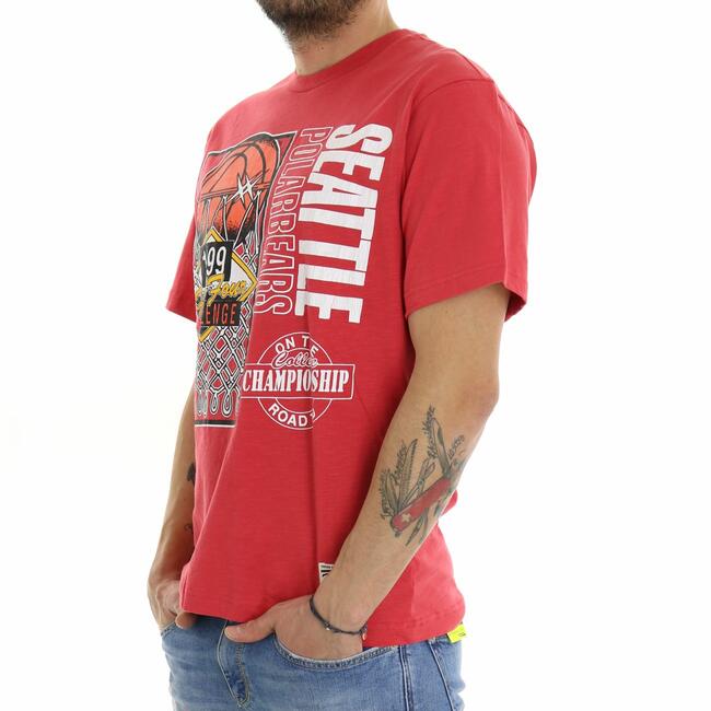 T-SHIRT  CON STAMPA FRANKLIN & MARSHALL - Mad Fashion | img vers.650x/